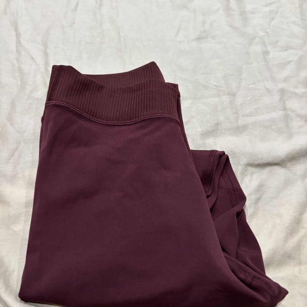 NWT Athleta Transcend Micro Waist Tight Women's S Brown
